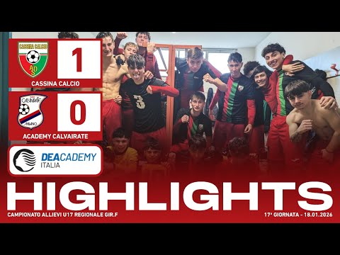 Cassina Calcio - Academy Calvairate 1-0 | Gol & Highlights | Allievi U17 2009 2025/26
