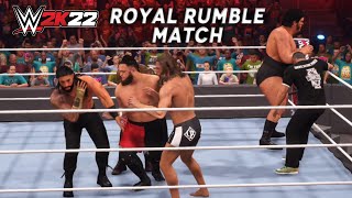 WWE 2K22: Royal Rumble &amp; Elimination Chamber Match