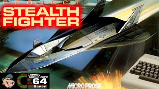 PROJECT STEALTH FIGHTER – Commodore 64 (1987) | MicroProse’s Cold War Stealth Combat Simulator