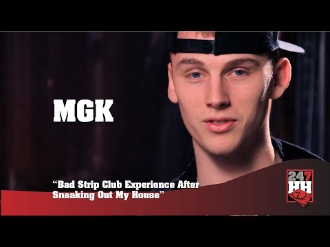 MGK - Bad Strip Club Experience After Sneaking Out My House (247HH Wild Tour Stories)