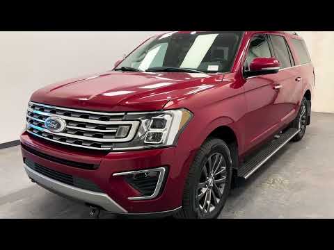 2020 Ford Expedition Limited Max 4x4 in Red for sale at Davis GMC Buick Lethbridge in Lethbridge, AB