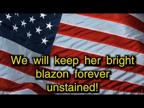 The Star Spangled Banner (full version with lyrics)