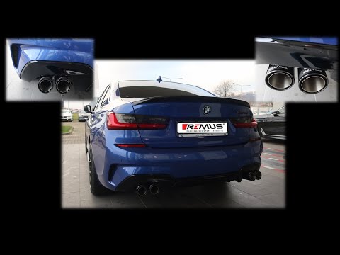 BMW G21 320i REMUS Exhaust System Sound (with GPF)