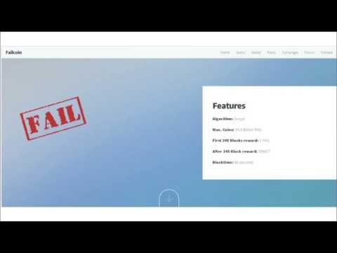 FailCoin first video!