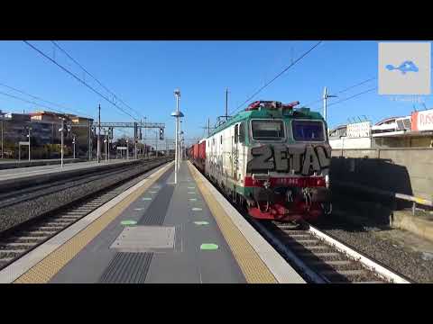 Il Circo Americano in treno da Alessandria a Frosinone