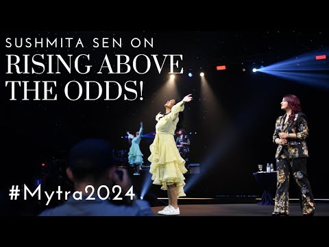 Rising Above the Odds – Sushmita Sen’s Unforgettable Journey at MYTRA 2024✨