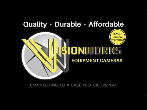 Connecting a Camera to a Case Pro700 monitor in a tractor