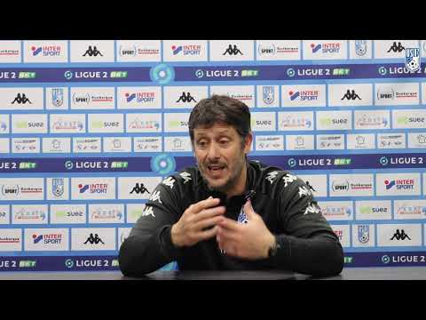 L' avant match avec le coach, Fabien Mercadal : USLD - AJA (J17)