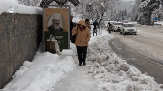Лед скова улиците на Смолян, в Община Неделино обявиха частично бедствено положение