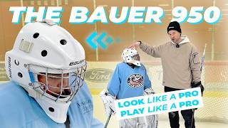 The Most Popular Goalie Mask in the NHL is Now Available in Junior Size! | The Bauer Profile 950