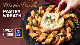 Maple Bacon Pastry Wreath