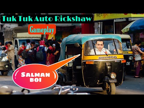 Tuk Tuk Auto Rickshaw Funny gameplay 🤕| Tuk Tuk Auto Rickshaw Driving Simulator Game 2022
