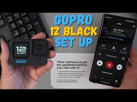 How to Set Up GoPro Hero 12 Black Install Battery Memory Card Update