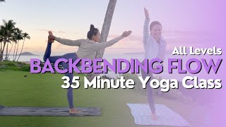 35 Minute Yoga Class - Backbending Flow