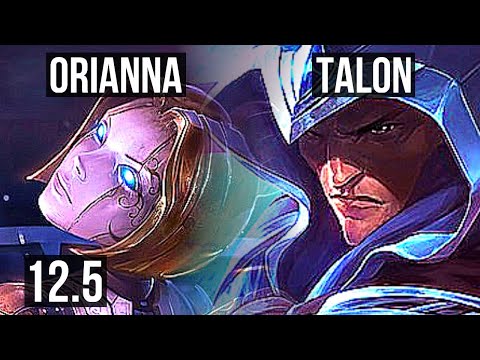 ORIANNA vs TALON (MID) | Rank 6 Ori, 500+ games, 6/3/13 | NA Challenger | 12.5