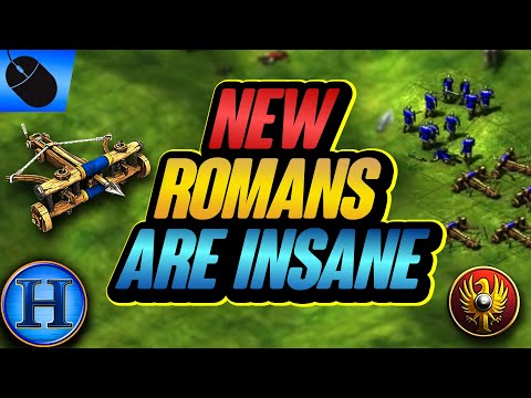 NEW Romans Are INSANE (longsword + Scorps) | AoE2
