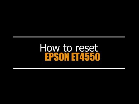 Tutorial Reset Epson ET-4550 — como fazer o reset passo a passo