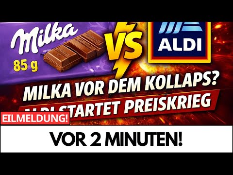 Milka vor dem Kollaps? Aldi startet Preiskrieg – Kunden boykottieren Schokolade
