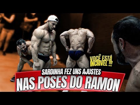 RAMON FOI AVALIADO PELO SARDINHA - AJUDOU NAS POSES