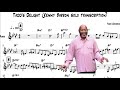 How Kenny Barron Brilliantly plays 'Tadd's Delight' (solo transcription)