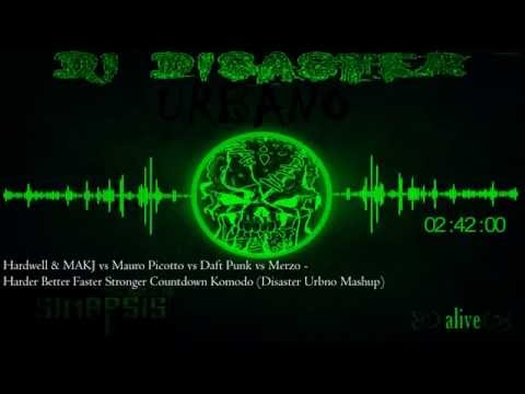 Hardwell & MAKJ vs Picotto vs DaftPunk - Har.Bet.rFas.Stro.Countdown(DisasterUrbanoMashup)
