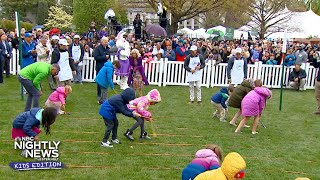 Take a look into the history of the White House Easter Egg Roll | Nightly News: Kids Edition