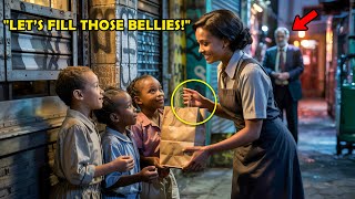 Waitress Aids Orphaned Kids, Unaware the Man Watching from a Booth Is a Billionaire CEO!