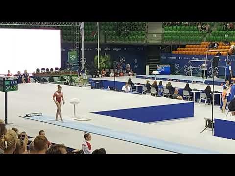 Elena Gerasimova (RUS) VT - TF/AA - Junior World Championships 2019