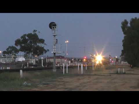 SSR Loaded Broad Gauge Grain at Deer Park