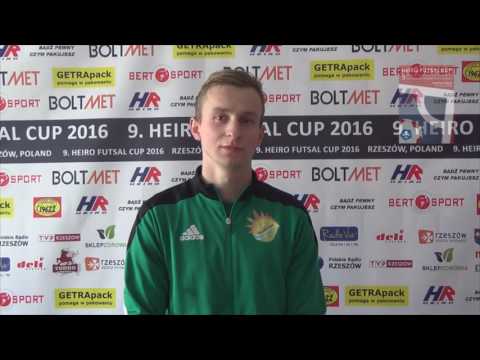 9. HFC 2016 - Wywiad z Vladyslav Magdysz (SPS EKO Różanka) po meczu z Mador Sosnowiec