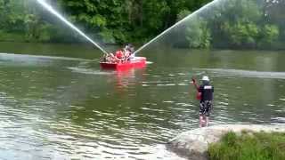 preview picture of video 'Feuerwehr Leipheim - Cold Water Challenge'