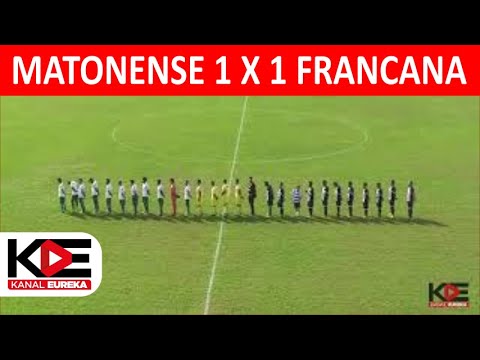 Matonense 1 x 1 Francana - Campeonato Paulista 2019