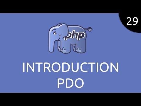 PHP 29 introduction PDO