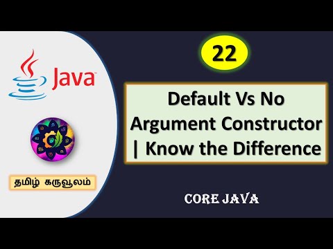 Core Java Default Vs No Argument Constructor Know The Difference