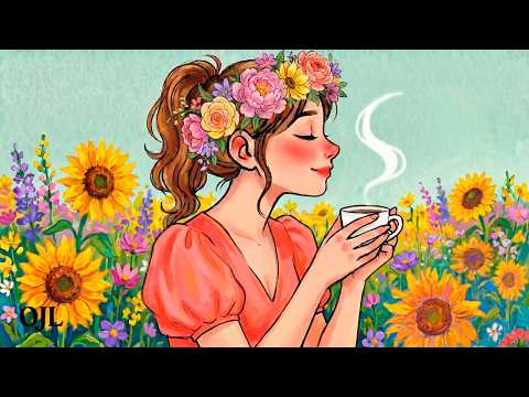 Spring Paris Café ☕ 1940s French Vintage Jazz for Study, Relax, Focus & Coffee Time | Cozy Ambience