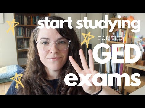 HOW TO START STUDYING FOR THE GED EXAMS | first three steps to pass and get your GED