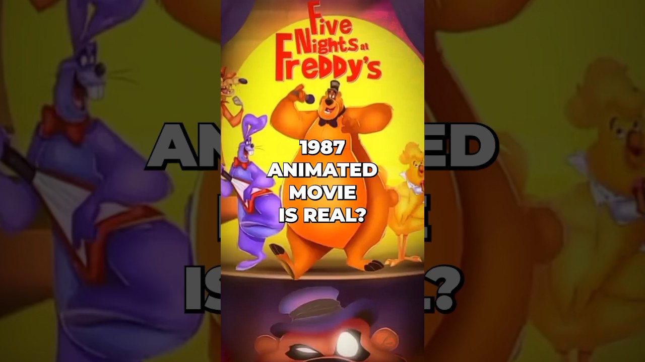 80s Five Nights at Freddy’s movie is real? #shorts