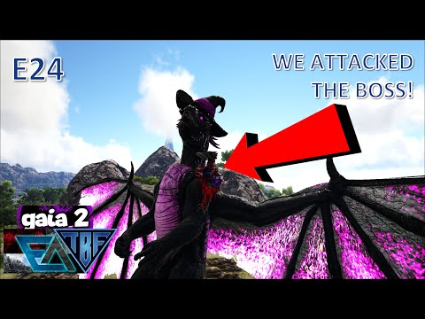 We rode the Dragon with our Dino! E24 Ebenus Astrum + Gaia 2 - Ark Survival Evolved Modded
