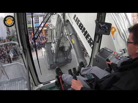 Liebherr R9200E Face Shovel Operators View