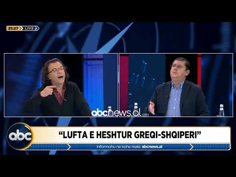 “Moj motër ule zërin”/ Degradon debati në studio, Laert Vasili i hedh ujë sekretarit të OMONIA-s