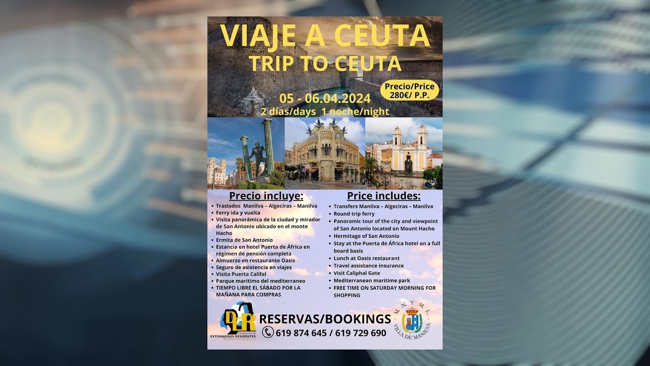 Viaje a Ceuta por la delegación de Extranjeros