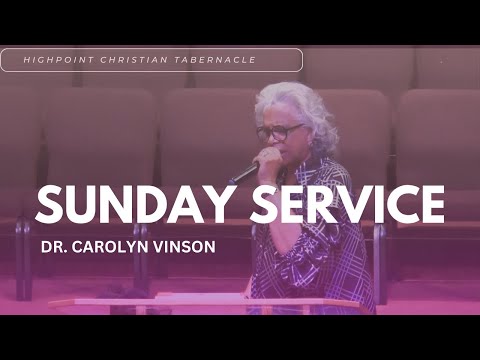 SUNDAY APRIL 14TH, 2024 | DR. CAROLYN VINSON