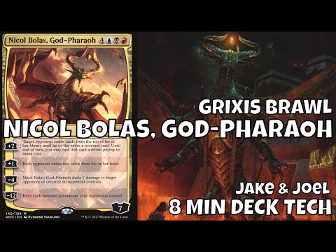 8 Minute Deck Tech: Brawl Commander Nicol Bolas, God-Pharaoh