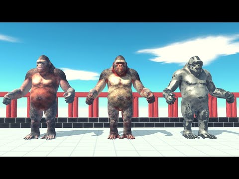 Goro The Giant Brothers Vs Every Faction ARBS |Animal Revolt Battle Simulator