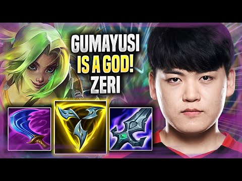 GUMAYUSI IS A GOD WITH ZERI! - T1 Gumayusi Plays Zeri ADC vs Jinx! | Season 2022