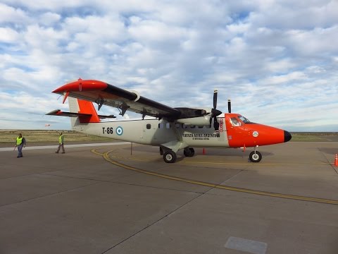 LADE DHC-6-200 - Voo de Puerto Madryn El Tehuelche (PMY) para Comodoro Rivadavia (CRD), Argentina