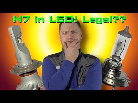 H7 LED - sind die Leuchtmittel legal? (Philips Ultinon Pro6000 o. OSRAM NIGHT BREAKER LED)