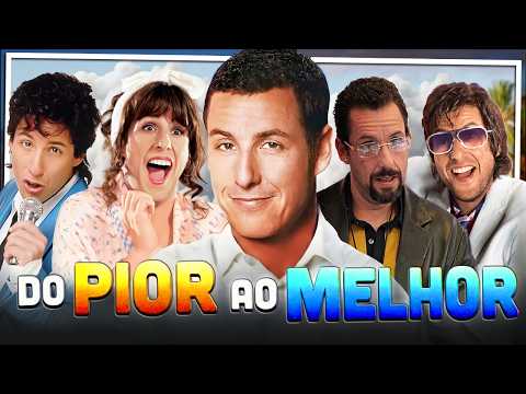Todos os 57 FILMES do ADAM SANDLER: Do PIOR ao MELHOR 🎖️🎬