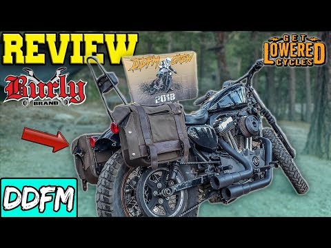 Burly Brand Sportster Saddlebag Review (Dark Oak)