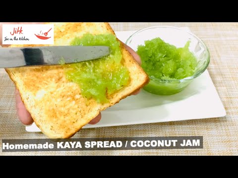 Homemade KAYA SPREAD | COCONUT JAM | How to make Kaya @JoeCooking